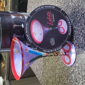 Martini glass "60th" birthday